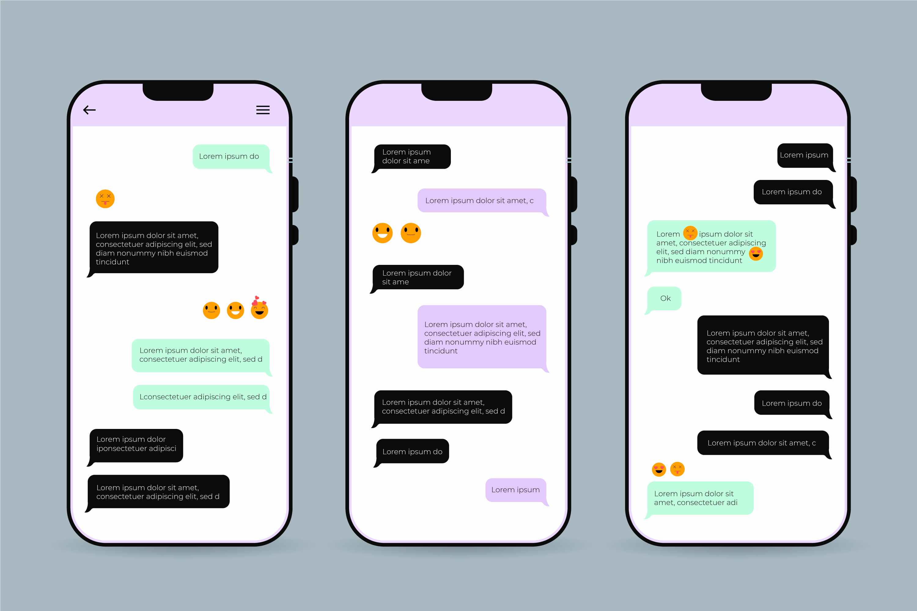 Chat App Mockup